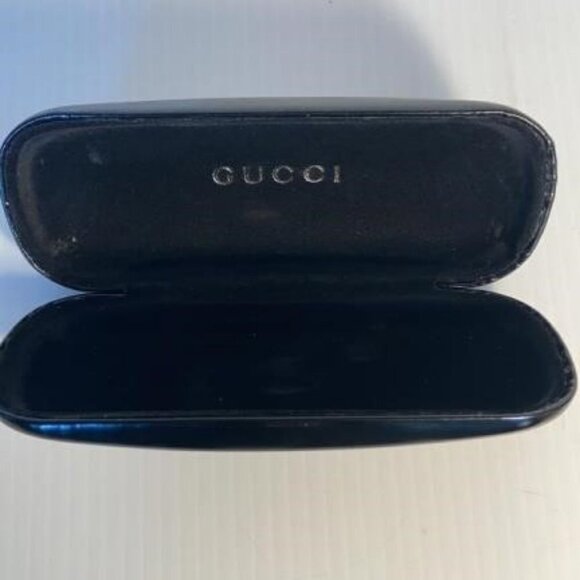 Gucci Other - GUCCI Hard Shell Black Sun glasses Case